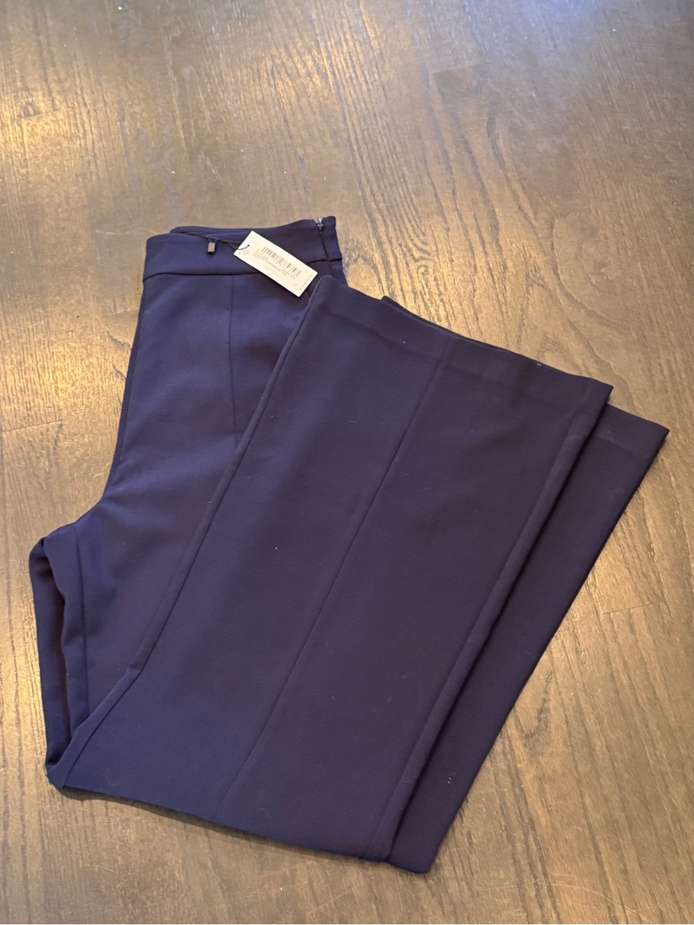 Karen Millen Navy Blue wide leg pants